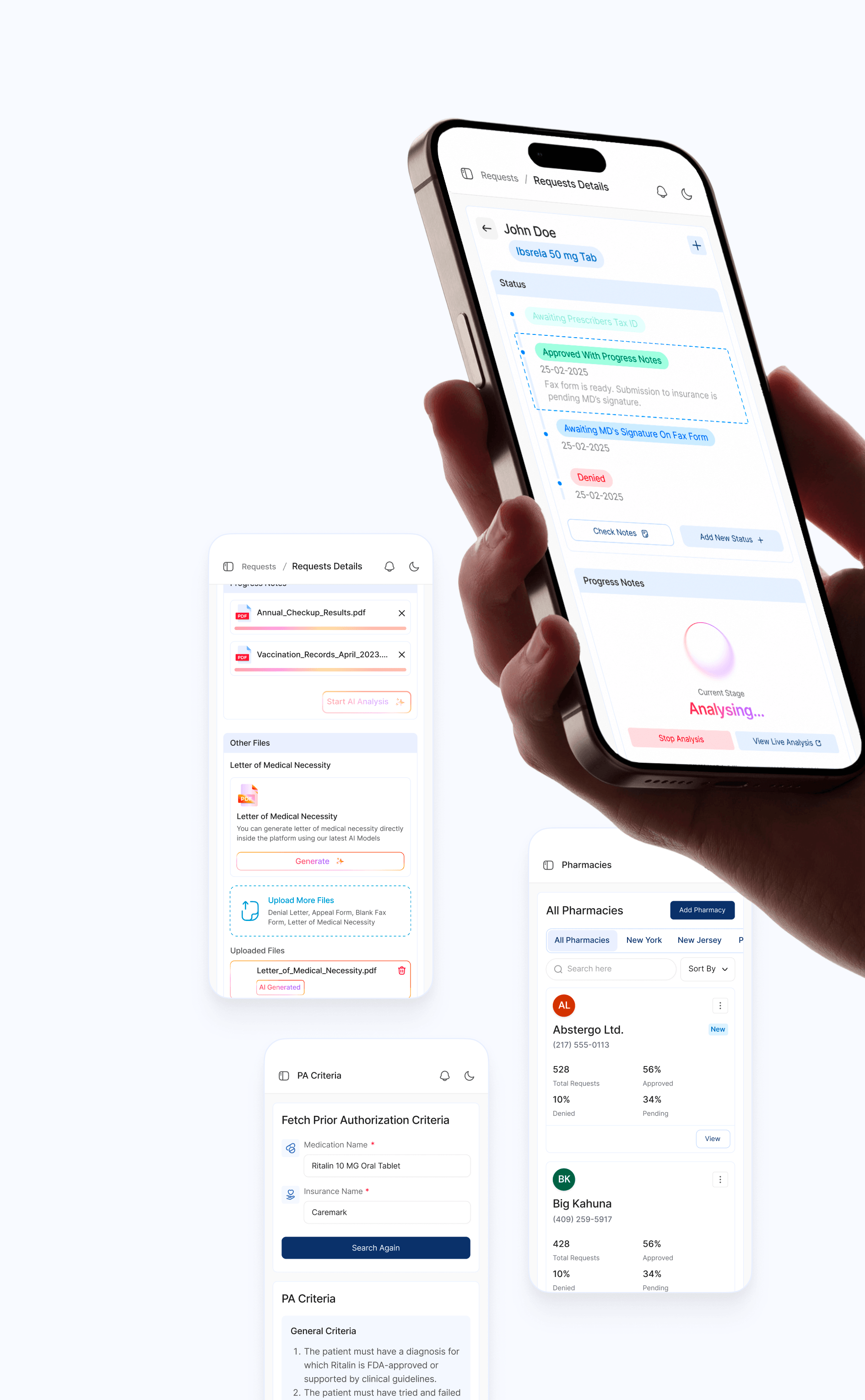 GreenLine mobile app screen presentation and user flow design